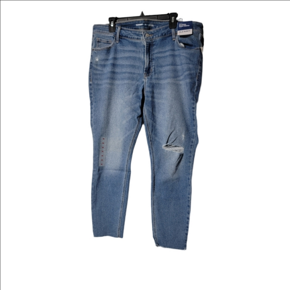 Old Navy Denim - OLD NAVY "ROCKSTAR MIDRISE SUPER SKINNY" Jeans Size 18 NWT